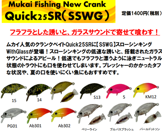 Quickクイック25SR(SSWG)