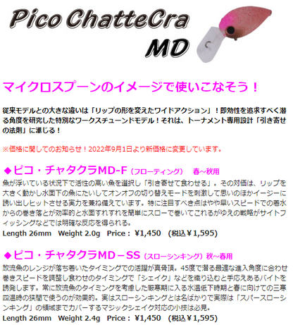 ピコ・チャタクラMD